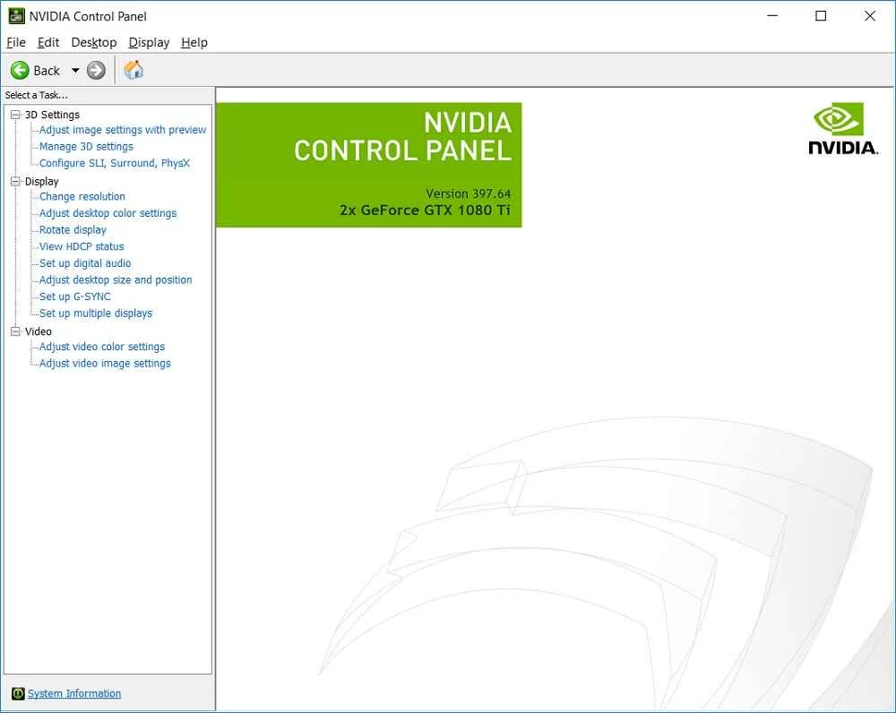 NVIDIA Control Panel — 截圖 4